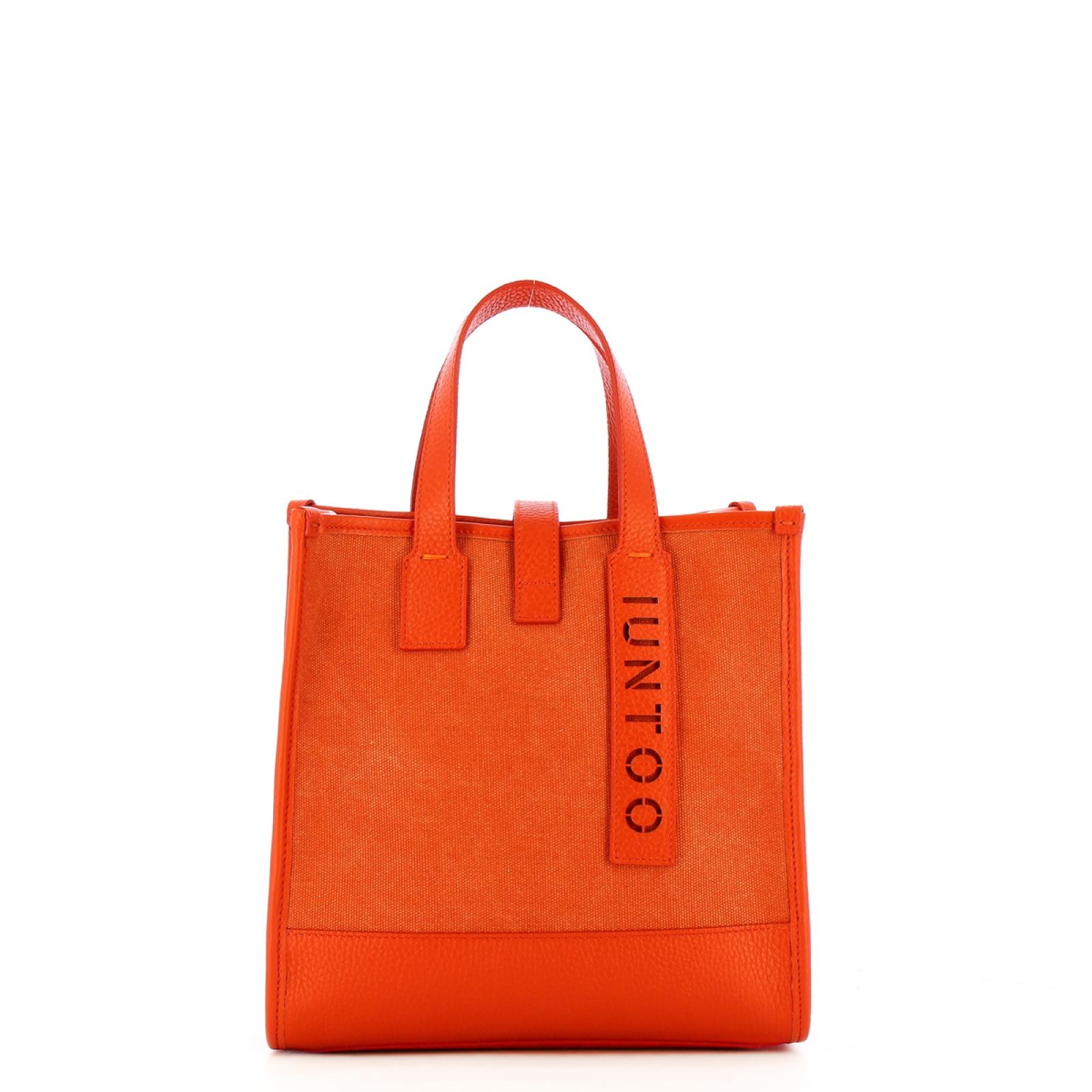 Iuntoo Shopper Piccola Essenziale Arancio Arancio - 1