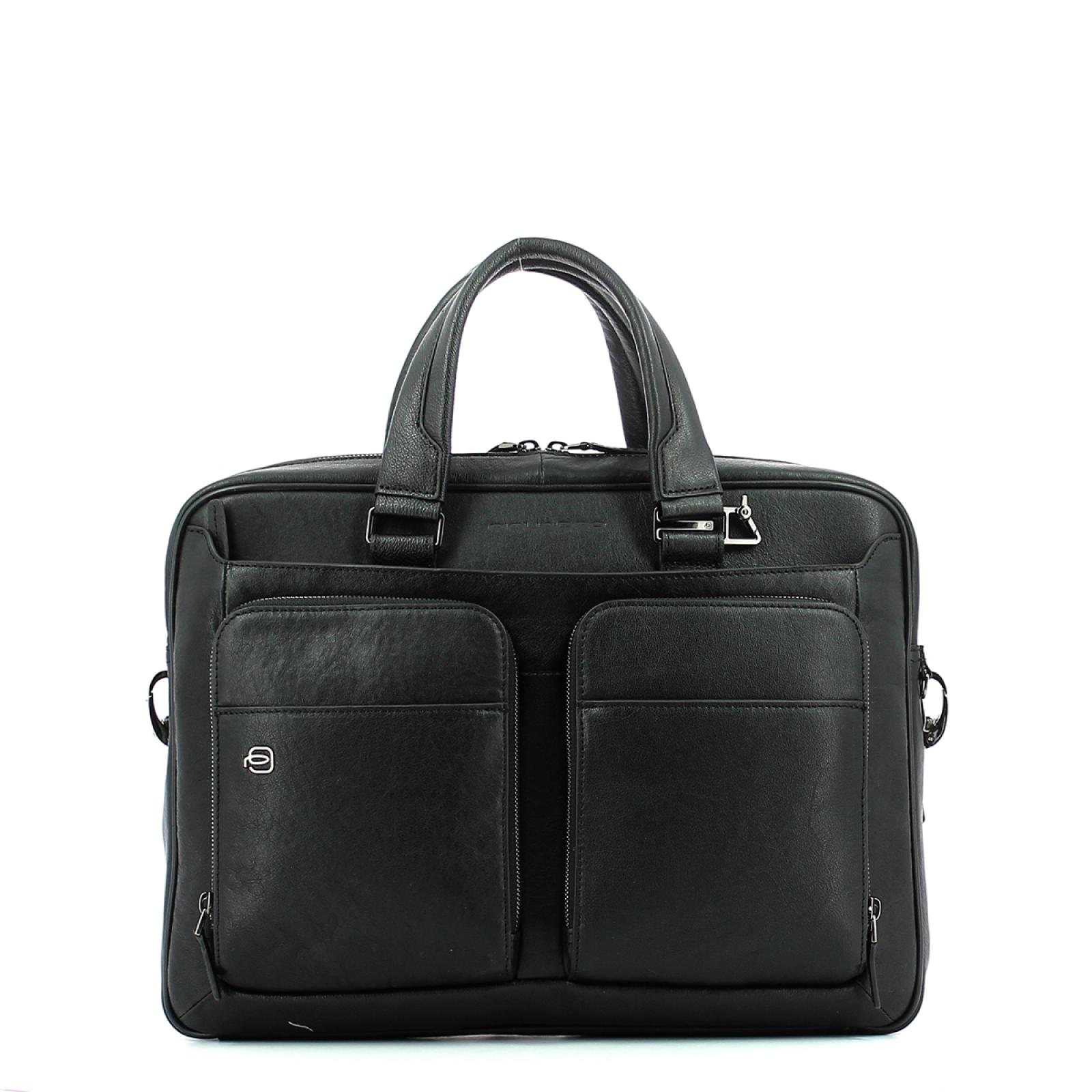 Laptop briefcase Black Square 15.0 Connequ