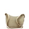 Borbonese Borsa Luna Bag Small con taschino in Nylon Riciclato Sabbia - 3
