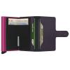 Secrid Miniwallet Matte RFID Dark Purple-Fuchsia - 4